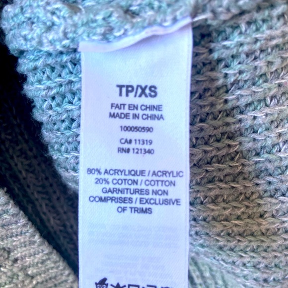 Dynamite teal sweater - Picture 4 of 4